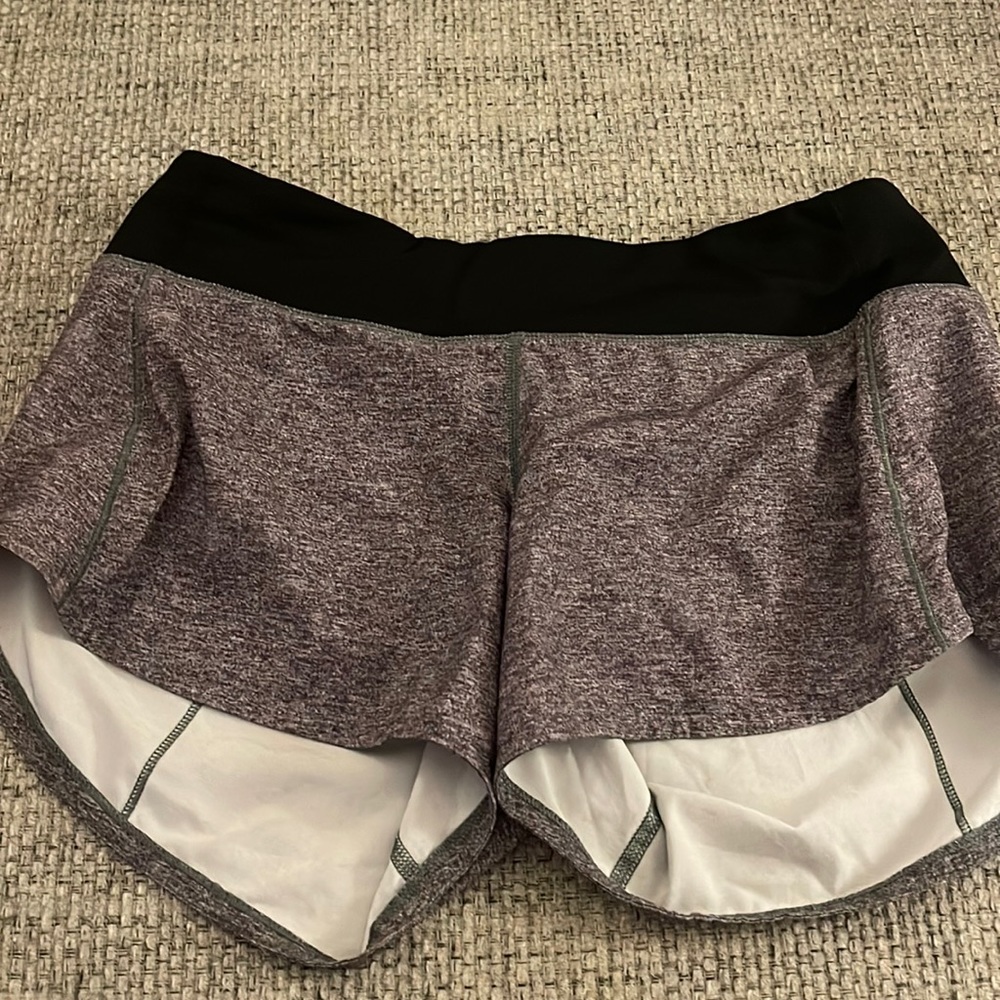 Size 2 lulu lemon short grey